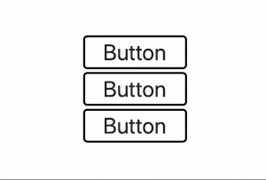 Three animated buttons